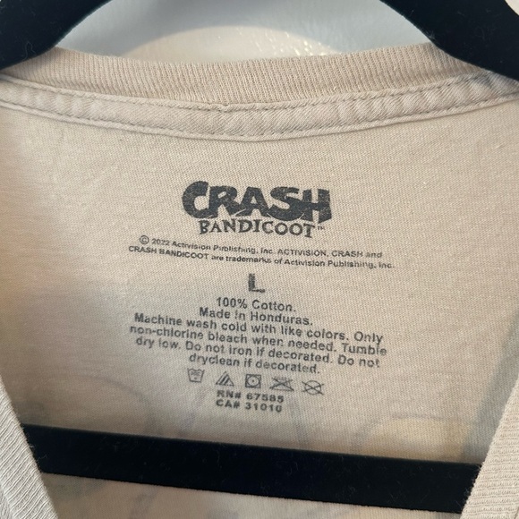 Activision Crash Bandicoot Men’s T Shirt - L - Picture 3 of 7